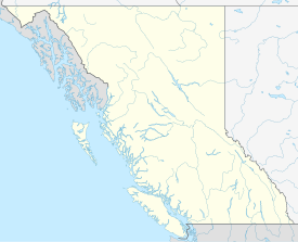 Map showing the location of Tweedsmuir South Provincial Park