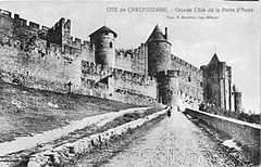 Carcassonne porte d'Aude