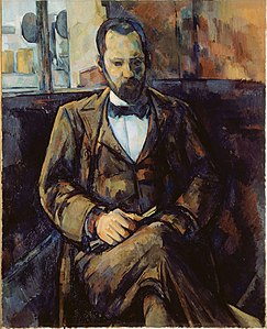 Paul Cézanne, Portrait d'Ambroise Vollard (1899)[14].