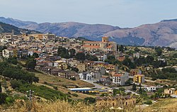 Skyline of Chiusa Sclafani
