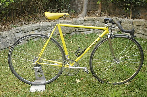 Clamont 80s Geoff Scott funny bike 531 bicycle bootiebike com drive side 1000