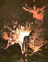 煉獄 (1890) カラカスの国立美術館蔵