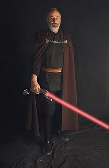 Cosplay du comte Dooku.