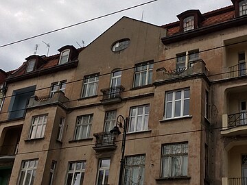 View of the gable