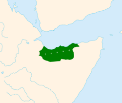 Extent of the Isaaq clan-family at the end of the 19th century