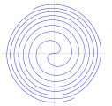 Fermat sarmalı İngilizce: Fermat's spiral