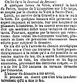 L'incendie de la forêt du Pertre du 11 avril 1870 (Le Petit Journal du 14 avril 1870).