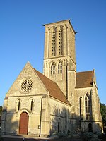 The church at Norrey-en-Bassin, which was said to be the inspiration for Kingston's tower