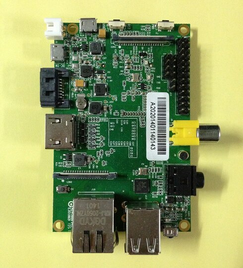 Fichier:Front of Banana Pi.JPG