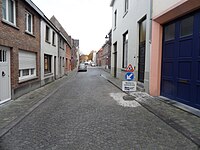 De Gapaardstraat richting Coupure