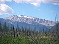 Northeast aspect featuring Stanton Glacier