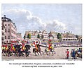Hamburger Stadtmilitär auf dem Großneumarkt 1800