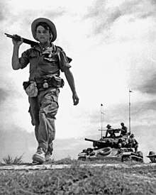 The French Foreign Legion on patrol during the First Indochina War, 1954. HD-SN-99-02041.JPEG