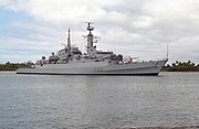 HMS Amazon (F 169) during Exercise RIMPAC 86