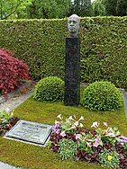 Hans Rudolf Meyer (1922–2005) Rechtsanwalt, Nationalrat, Stadtpräsident von Luzern. Grab auf dem Friedhof Friedental, Feld 10, Stadt Luzern