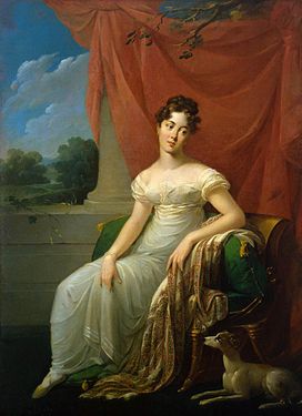 Portrait de Sofia Apraxina (1818-1819), Saint-Pétersbourg, musée de l'Ermitage.