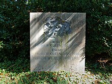 Hugo Weber (1918–1971) Künstler, Kunstädagoge. Grab, Friedhof am Hörnli.