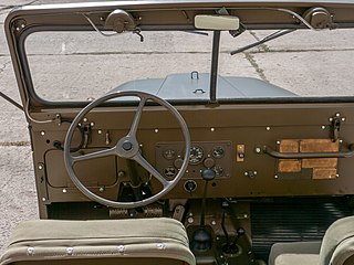 M38A1 cabin / dashboard