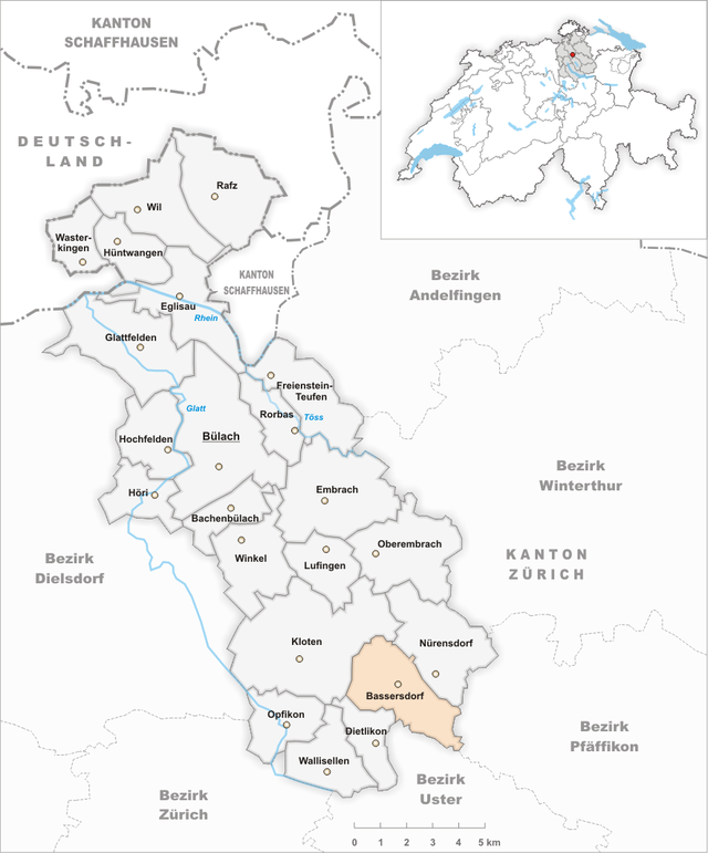 Bassersdorf - Localizazion