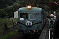 川根溫泉笹間渡車站月台（2015年4月4日）