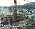 The Pelican under construction in 1990