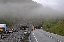 Ljøtunnelen og Ljønibb- og Hamregjølet tunnel
