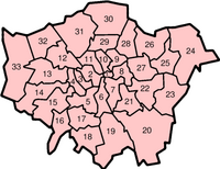 Districtes del Gran Londres