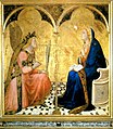 Ambrogio Lorenzetti, De annunciatie, 1344, Pinacoteca Nazionale di Siena