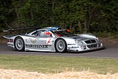 The Mercedes-Benz CLK LM at the 2010 Goodwood Festival of Speed