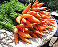 28 septembre 2012 Un tas de carottes pour une Carrotmob ?
