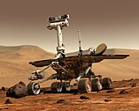 Artist's concept of a Mars Exploration Rover