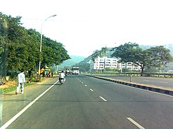 NH Road near Visalakshinagar