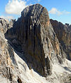 Pala di San Martino - severozápadní stěna