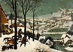 De terugkeer van de jagers (winter) door Pieter Bruegel de Oude