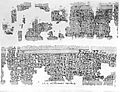 Fragment dels papirs de Lahun: Papir de Lahun VI, tractat mèdic i veterinari de la dinastia XII d'Egipte (1990-1786 aC)