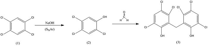 Producció de l'hexaclorofè