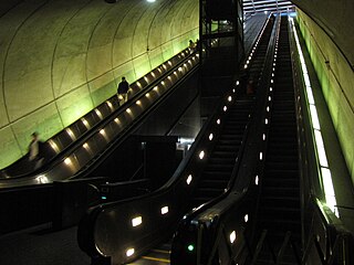 Rosslyn escalator