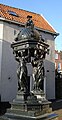 Parijse Wallace-fontein met de vier gratiën.