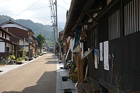 鹿野の街並み