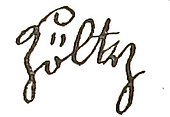 signature de Ludwig Hölty