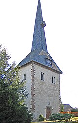 Westfassade der St.-Nicolai-Kirche Sonnenberg