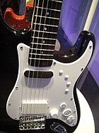 Контроллер Squier Stratocaster Pro (корпус) для Rock Band 3 @ E3 Expo 2010.jpg