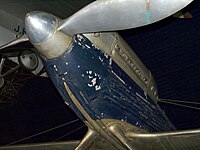 Fixed pitch-propeller fan metaal, Supermarine S.6B, S1595 yn it London Science Museum