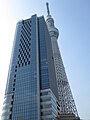 開業100日前の東京スカイツリーイーストタワー（2012年2月10日）