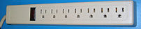 US power strip with switch