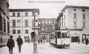 Portone Borsari (cartolina d'epoca)