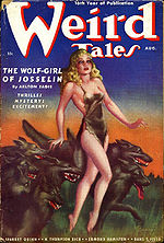 Weird Tales cover image for August 1938