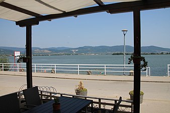 Поглед на Дунав са терасе кафане