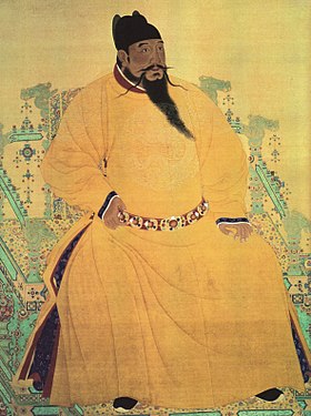 Hofportrait des Yongle-Kaisers