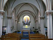 La chapelle Notre-Dame de La Salette.